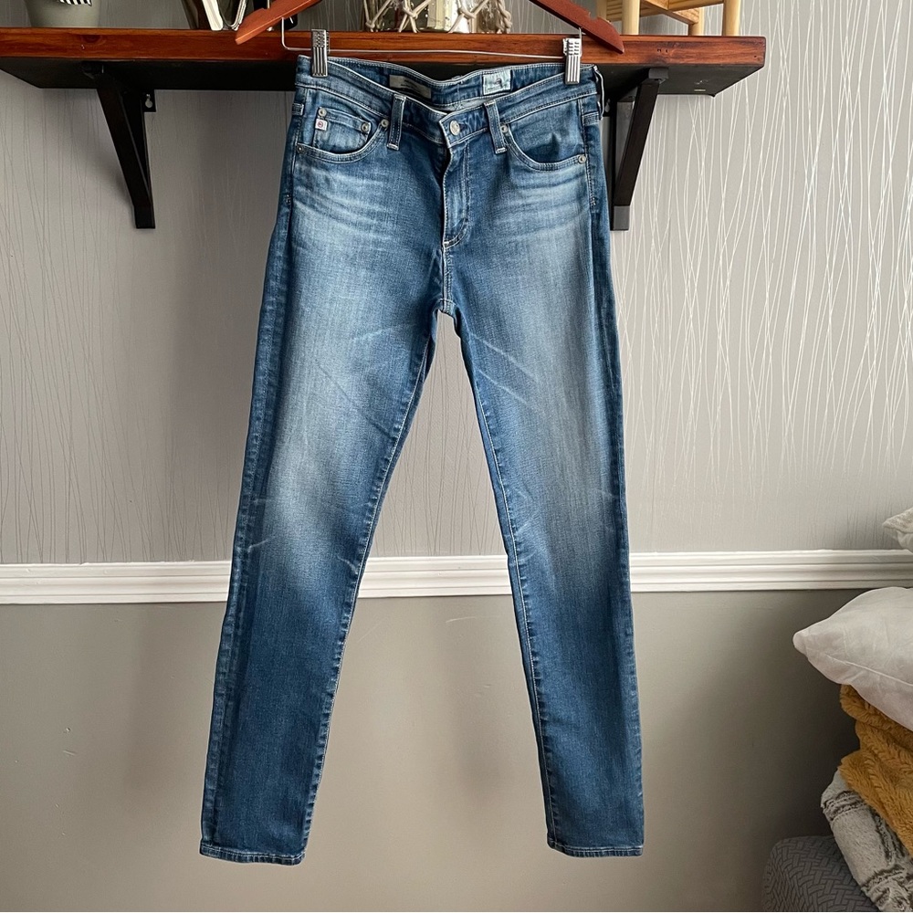 AG The Prima Mid Rise Cigarette Skinny Stretch Jean Women’s Size 27